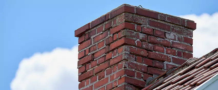 Brick Chimney Flue Installation in Greenville, SC