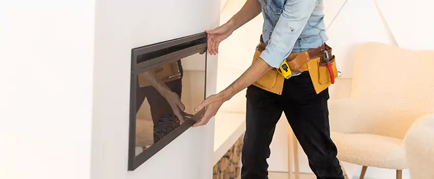 Metal Fireplace Installation in Greenville, South Carolina