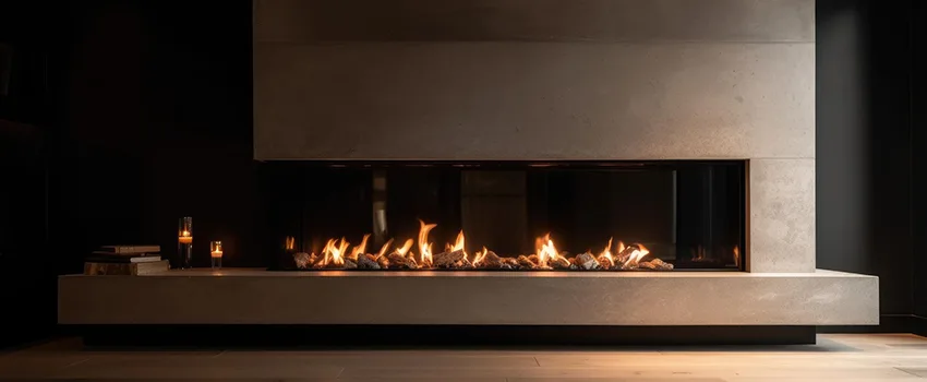 Gas Fireplace Ember Bed Design Services in Greenville, South Carolina