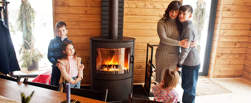Morso Cast Iron Fireplace Insert Installation in Greenville, South Carolina