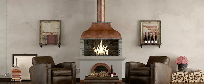 Thelin Hearth Products Providence Pellet Insert Fireplace Installation in Greenville, SC
