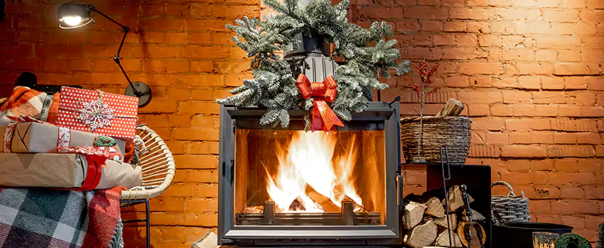 Travis Industries Linear Gas Fireplace Installation in Greenville, South Carolina