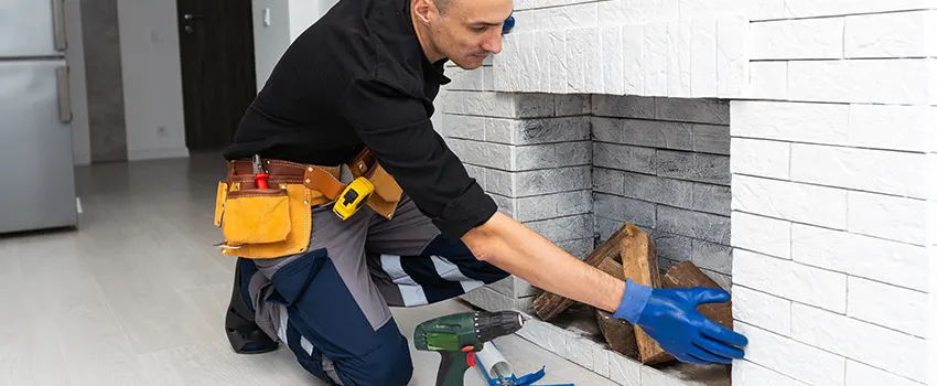 Fireplace Damaged Damper Frame Repair Services in Greenville, South Carolina